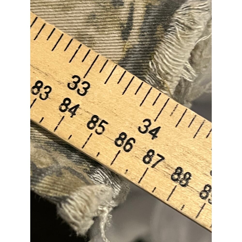 W Waimea Stacked Streetwear Mossy Oak Camo Jeans Mens 36x34 - Picture 4 of 4